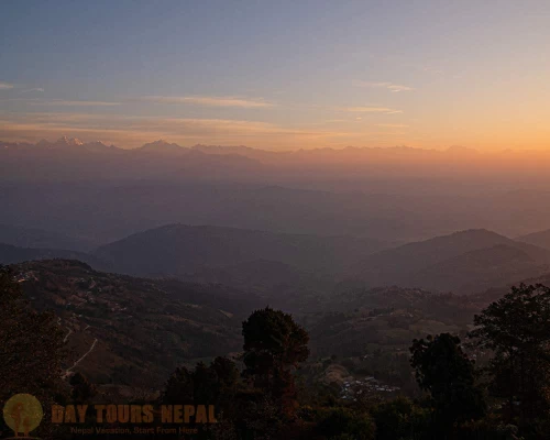 Nepal tour days nagarkot sunrise