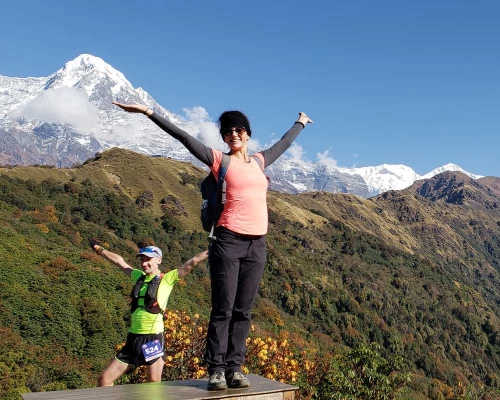 Short to days mardi himal trek picture highlights ()