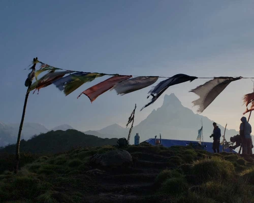 Short to days mardi himal trek picture highlights ()