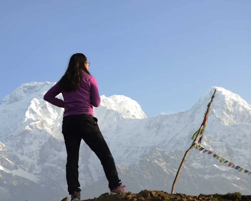 Short to days mardi himal trek picture highlights ()