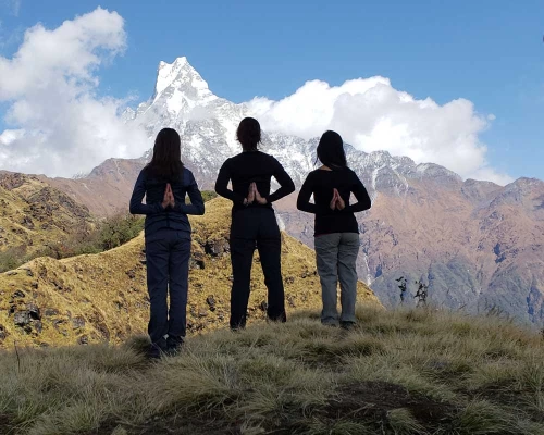 Short to days mardi himal trek picture highlights ()