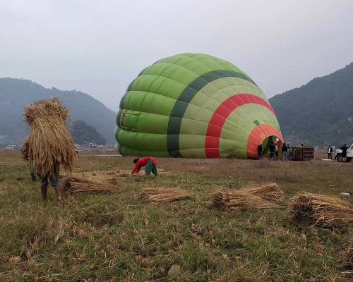 Pokhara One Day Trip Hot Air Balloon ()