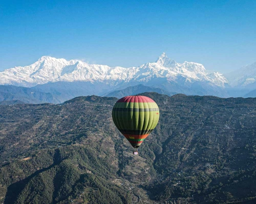 Pokhara One Day Trip Hot Air Balloon ()