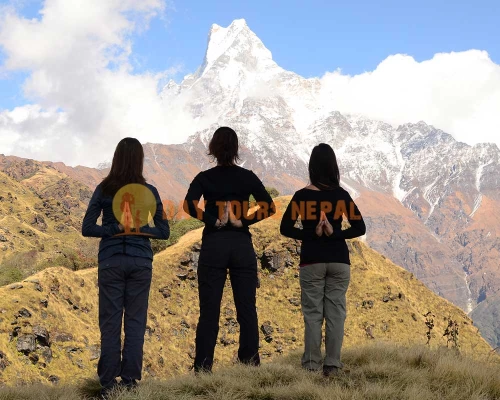 Short To Days Mardi Himal Trek From Pokhara Nepal ()