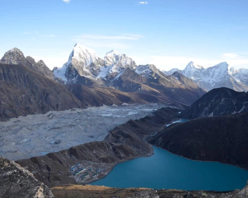 View From Gokyo Ri Days Everest Base Camp Gokyo Trek