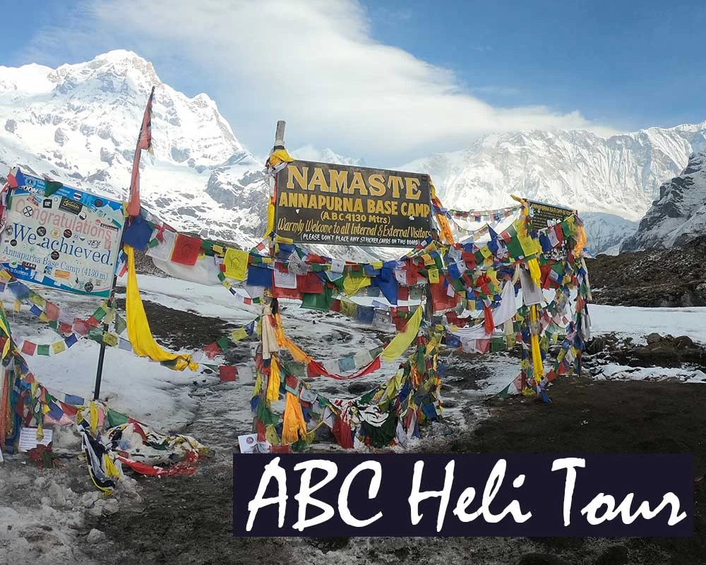 Annapurna Base Camp Helicopter Landing Tour